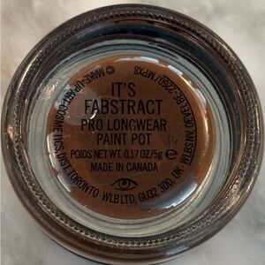 MAC Pro Longwear Paint Pot - “It's Fabstract” NWOB